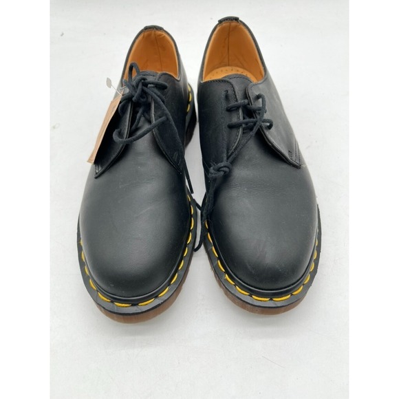 NWT Dr Martens Black‎ Ambassador Soft Leather Oxford #1461  Shoes Sz 5 no box main image 6